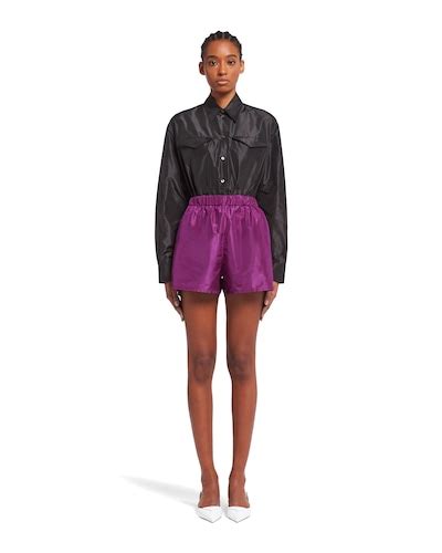 pantaloncini prada|Pants & Shorts for Women .